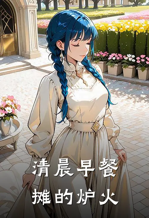 清晨早餐摊的炉火