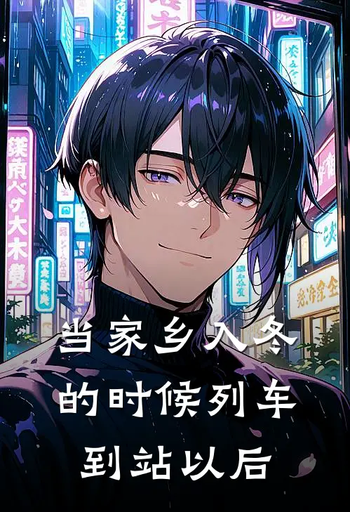 当家乡入冬的时候列车到站以后