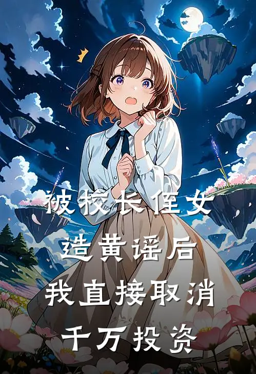 被校长侄女造黄谣后，我直接取消千万投资
