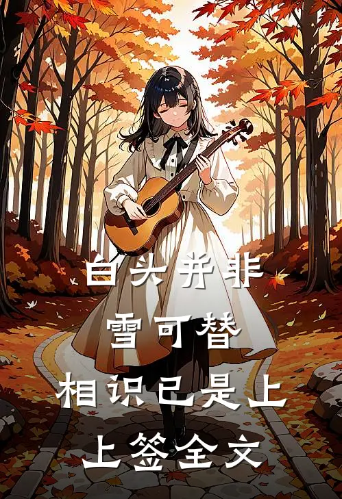 白头并非雪可替,相识已是上上签全文